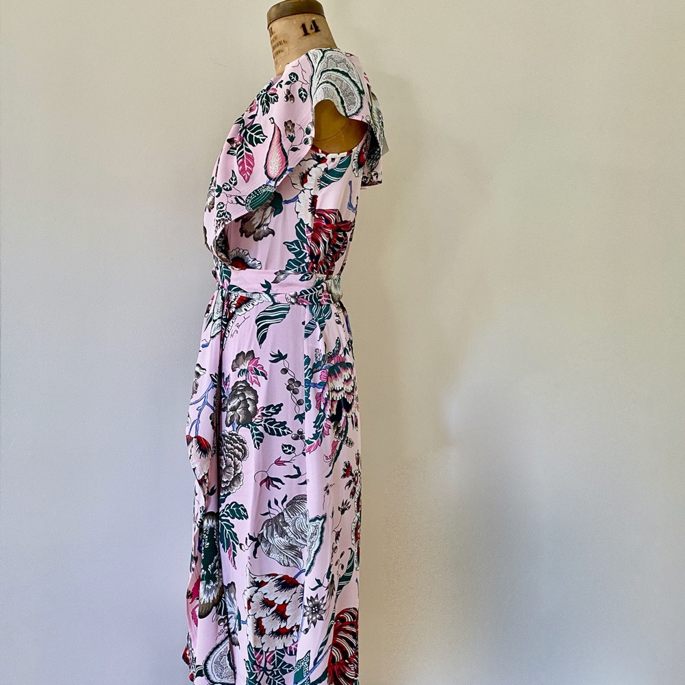 Tory Burch Adelia Floral Wrap Dress XS - Picture 13 of 16